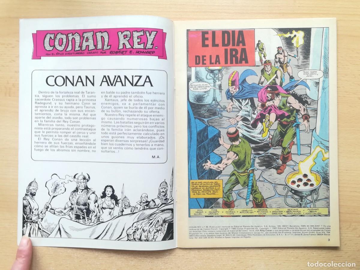 C&oacute;mics: Conan Rey N&ordm; 38 El d&iacute;a de la ira. C&oacute;mics Forum. Impecable estado. - Foto 2