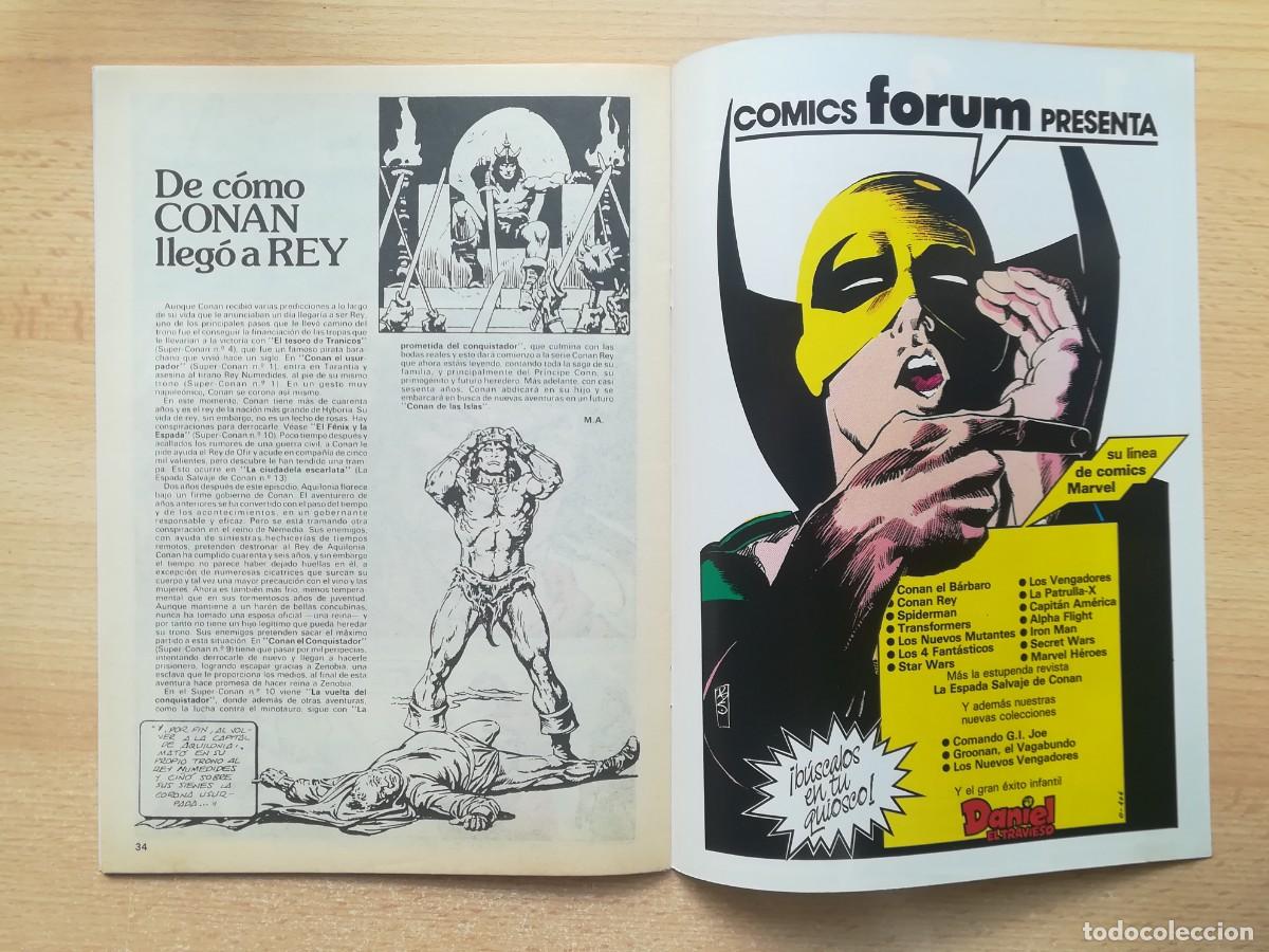 C&oacute;mics: Conan Rey N&ordm; 38 El d&iacute;a de la ira. C&oacute;mics Forum. Impecable estado. - Foto 4