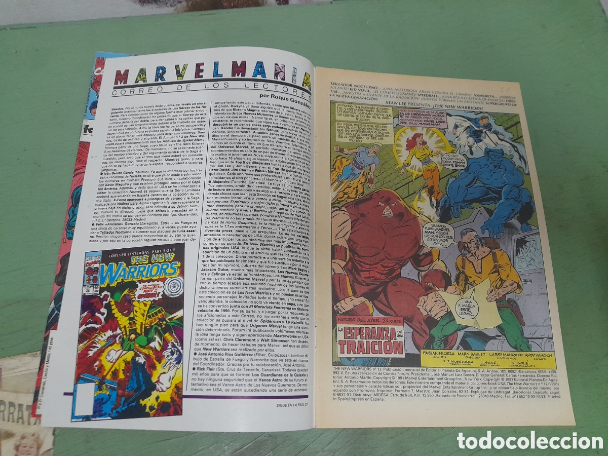 C&oacute;mics: The New Warriors n&uacute;meros 8 y 12 C&ograve;mics Forum - Foto 4