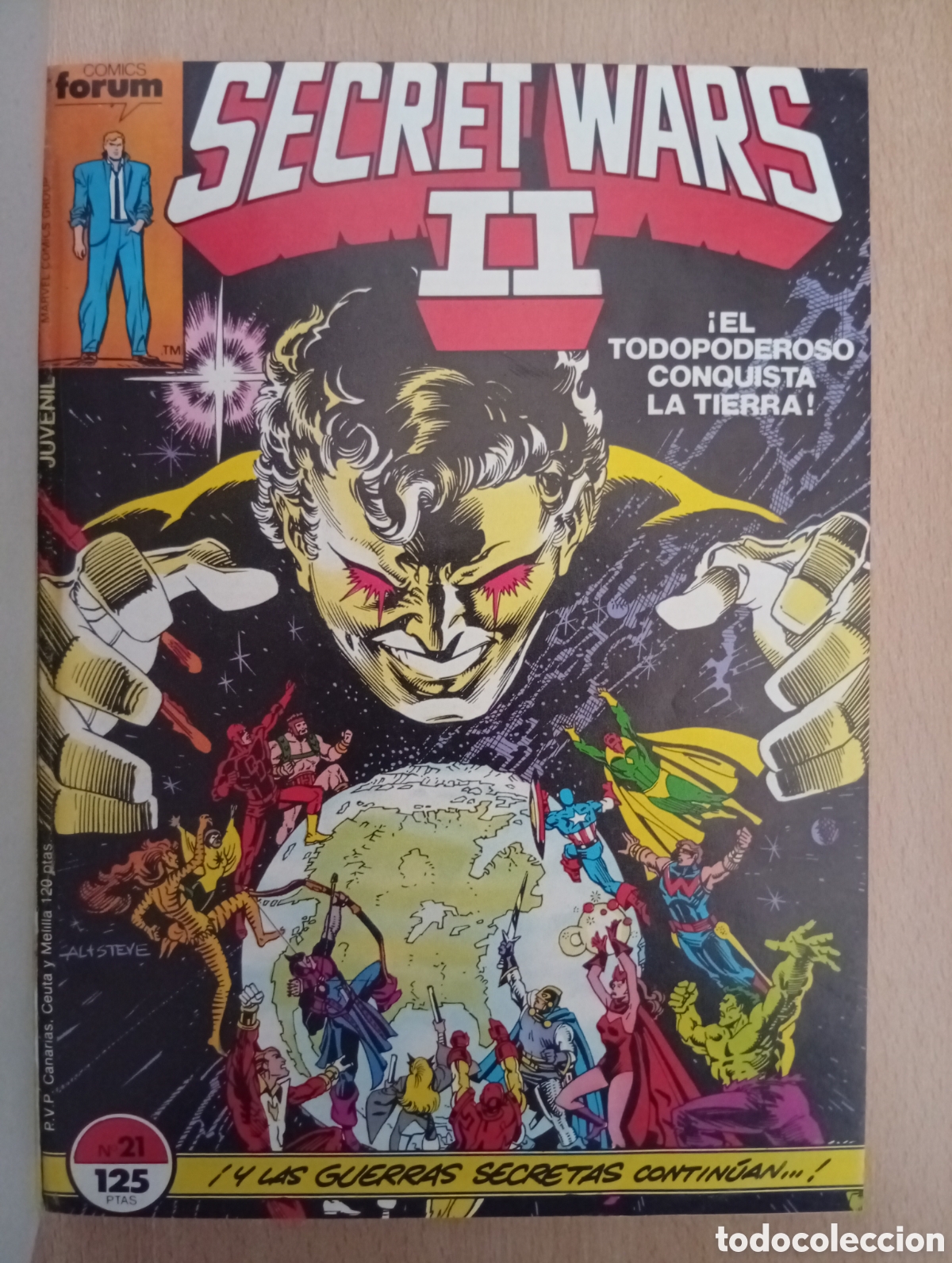 C&oacute;mics: SECRET WARS II. N&ordm; 21-22-23-24-25 - Foto 8