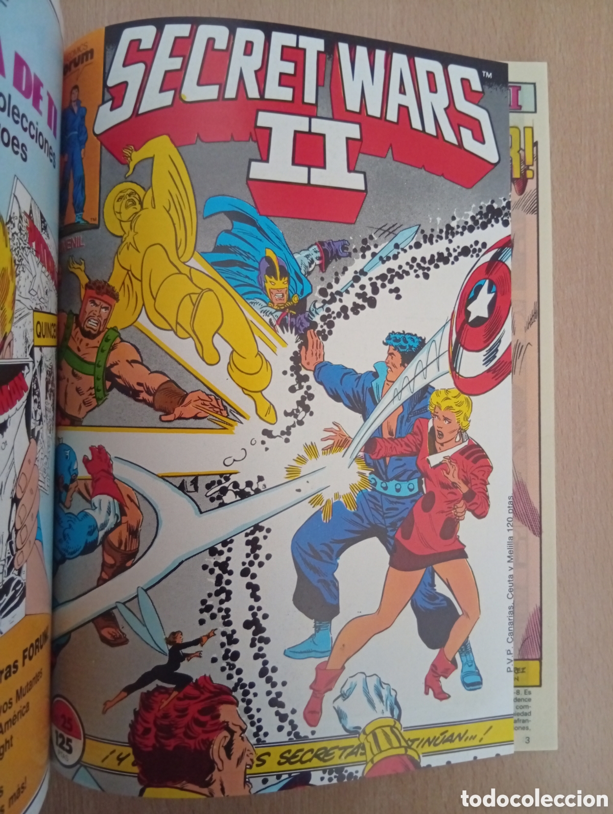 C&oacute;mics: SECRET WARS II. N&ordm; 21-22-23-24-25 - Foto 20