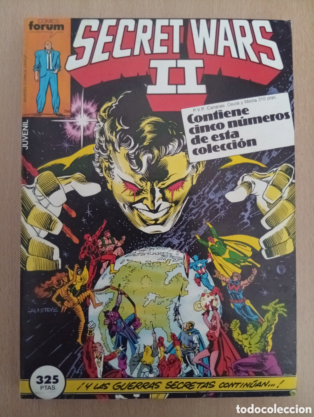 C&oacute;mics: SECRET WARS II. N&ordm; 21-22-23-24-25 - Foto 1