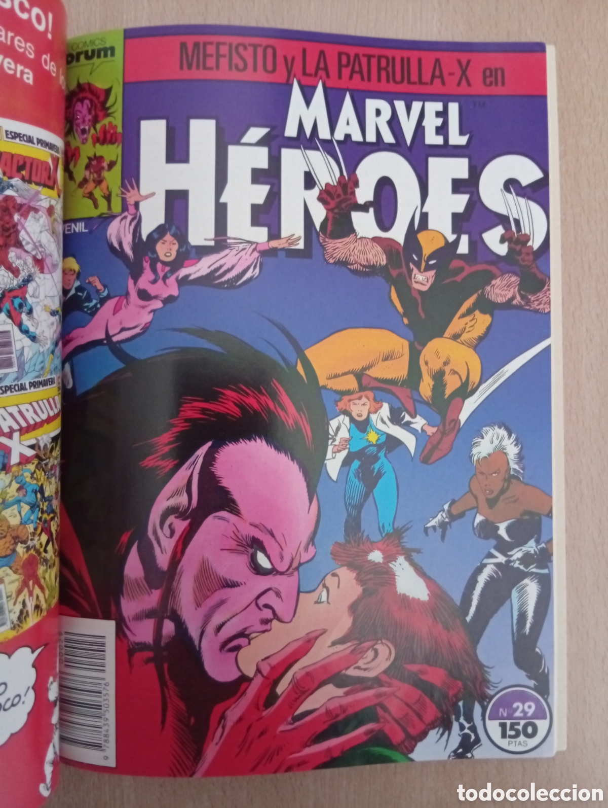 C&oacute;mics: MEFISTO EN MARVEL H&Eacute;ROES. N&ordm; 26-27-28-29-30 - Foto 16