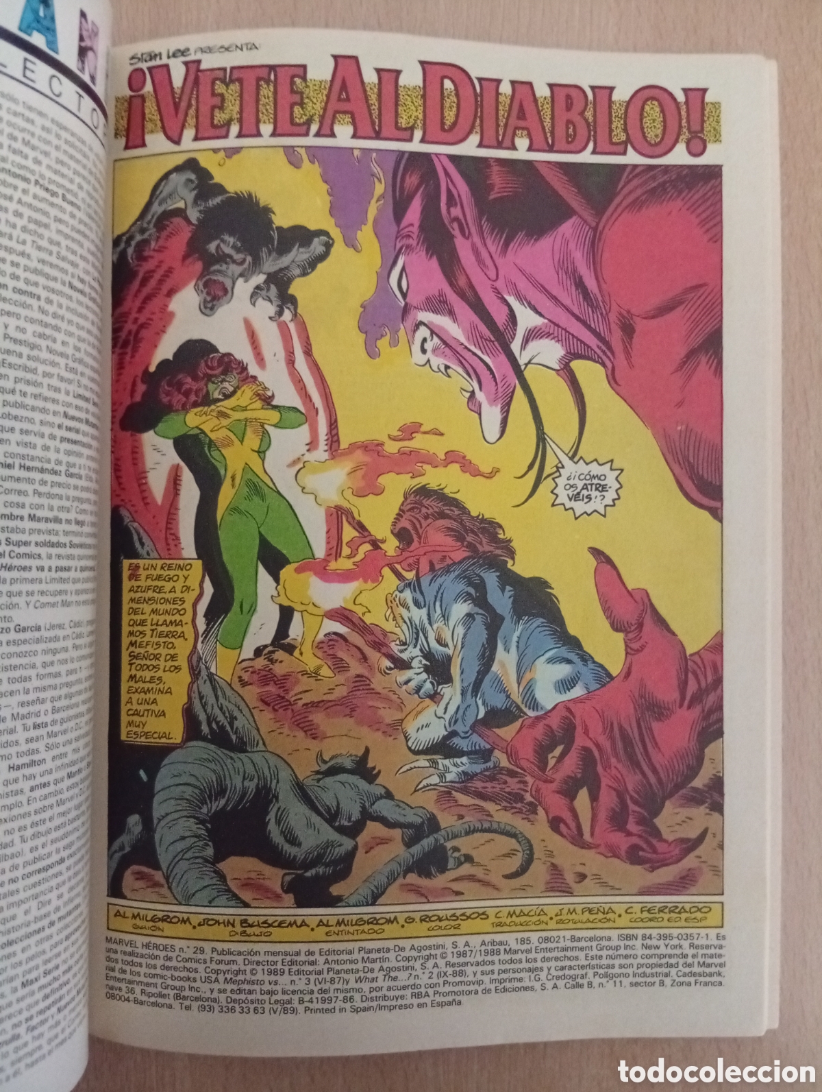 C&oacute;mics: MEFISTO EN MARVEL H&Eacute;ROES. N&ordm; 26-27-28-29-30 - Foto 17