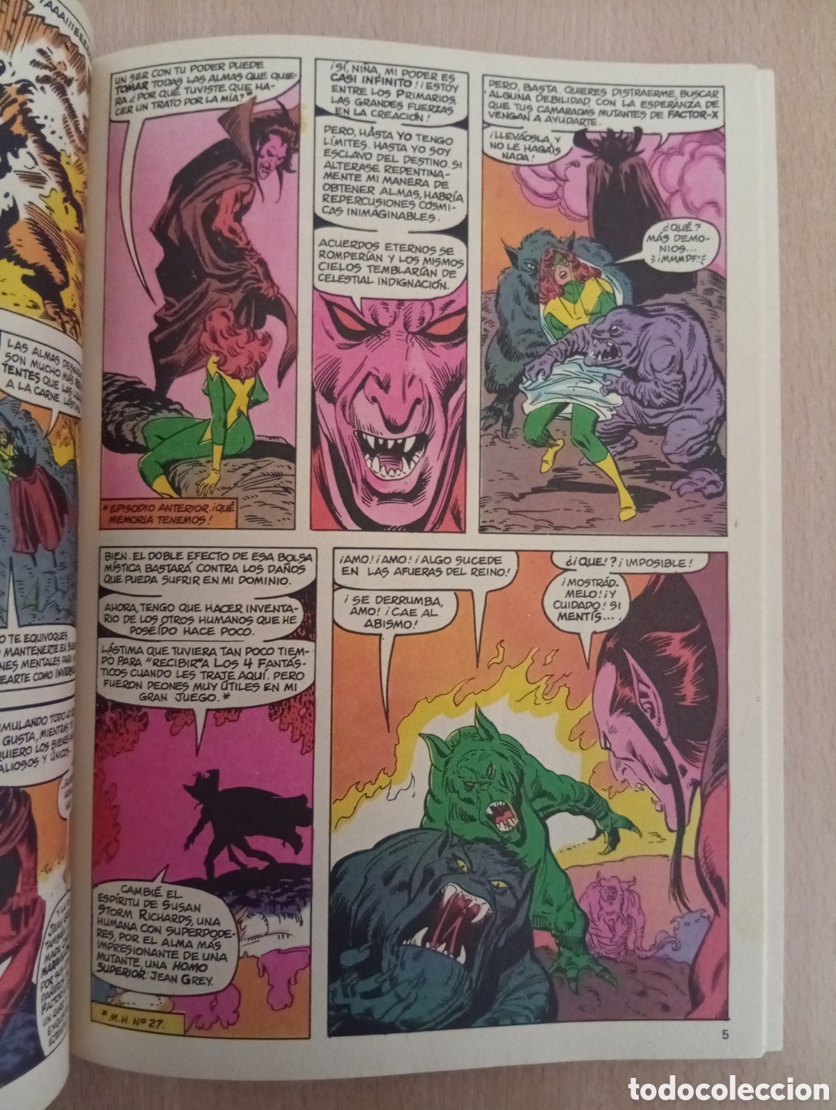C&oacute;mics: MEFISTO EN MARVEL H&Eacute;ROES. N&ordm; 26-27-28-29-30 - Foto 18