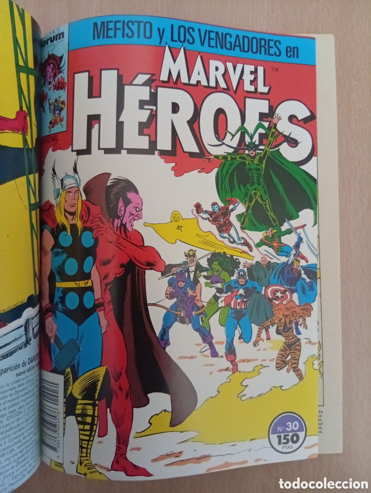 C&oacute;mics: MEFISTO EN MARVEL H&Eacute;ROES. N&ordm; 26-27-28-29-30 - Foto 19
