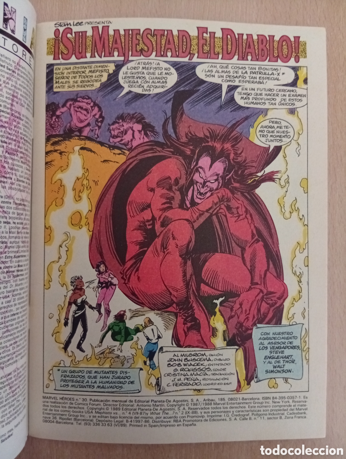 C&oacute;mics: MEFISTO EN MARVEL H&Eacute;ROES. N&ordm; 26-27-28-29-30 - Foto 20