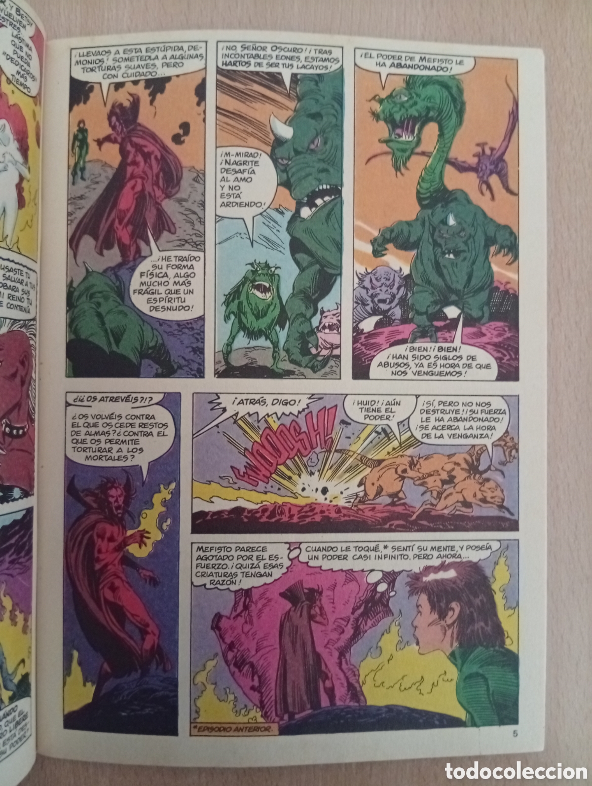 C&oacute;mics: MEFISTO EN MARVEL H&Eacute;ROES. N&ordm; 26-27-28-29-30 - Foto 21