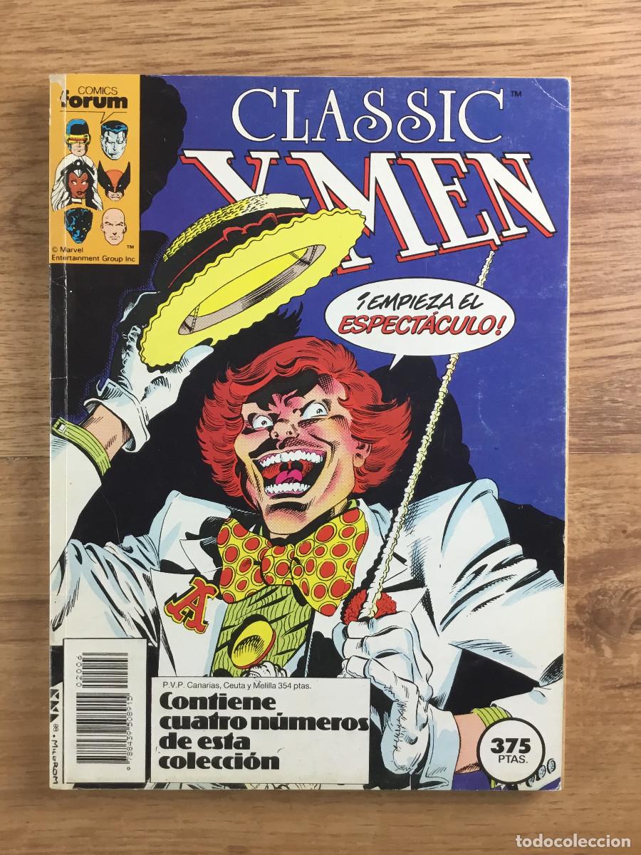 C&oacute;mics: CLASSIC X-MEN - MARVEL - COMICS FORUM - RETAPADO 4 N&Uacute;MEROS - Foto 1