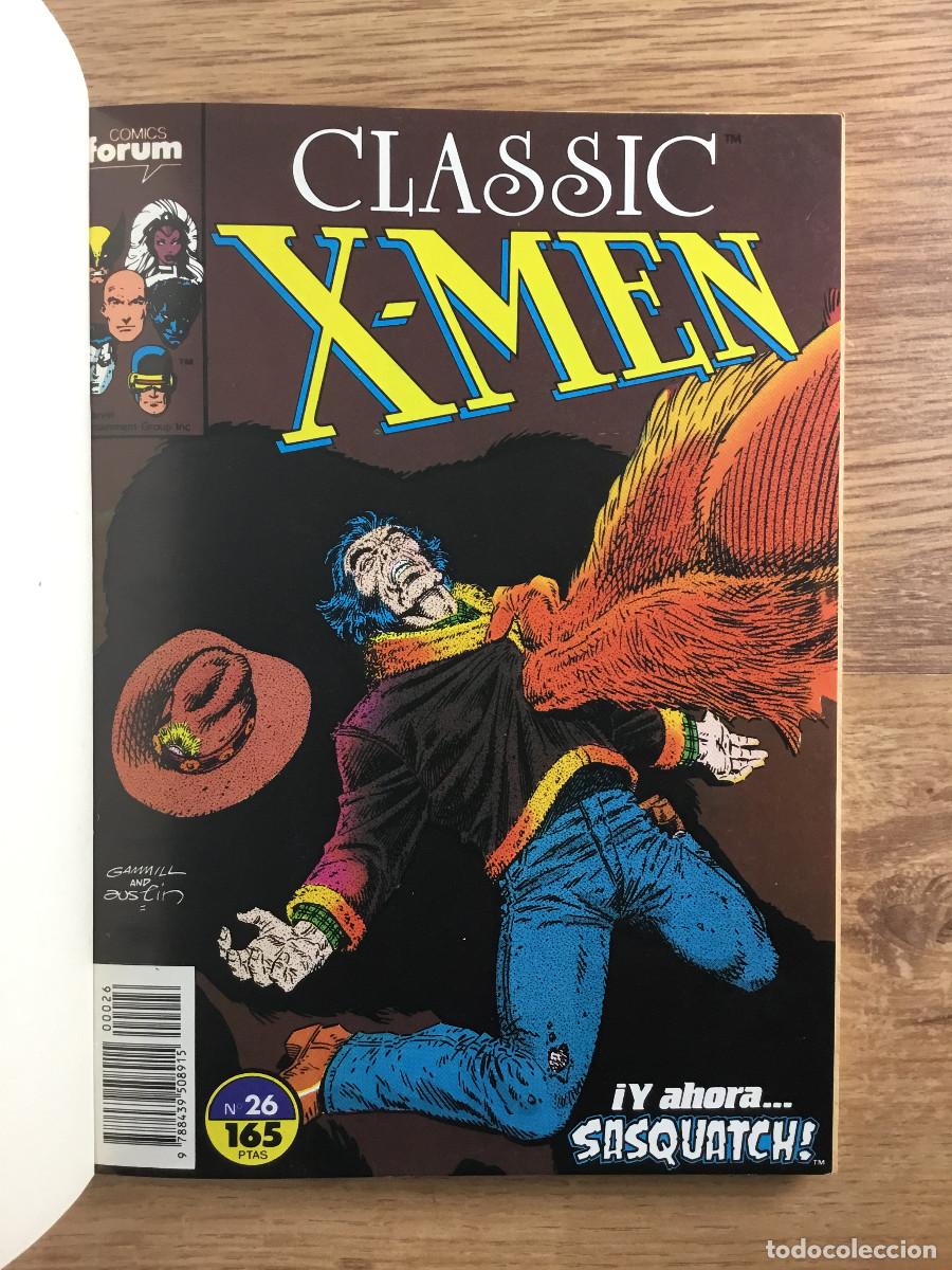 C&oacute;mics: CLASSIC X-MEN - MARVEL - COMICS FORUM - RETAPADO 4 N&Uacute;MEROS - Foto 2