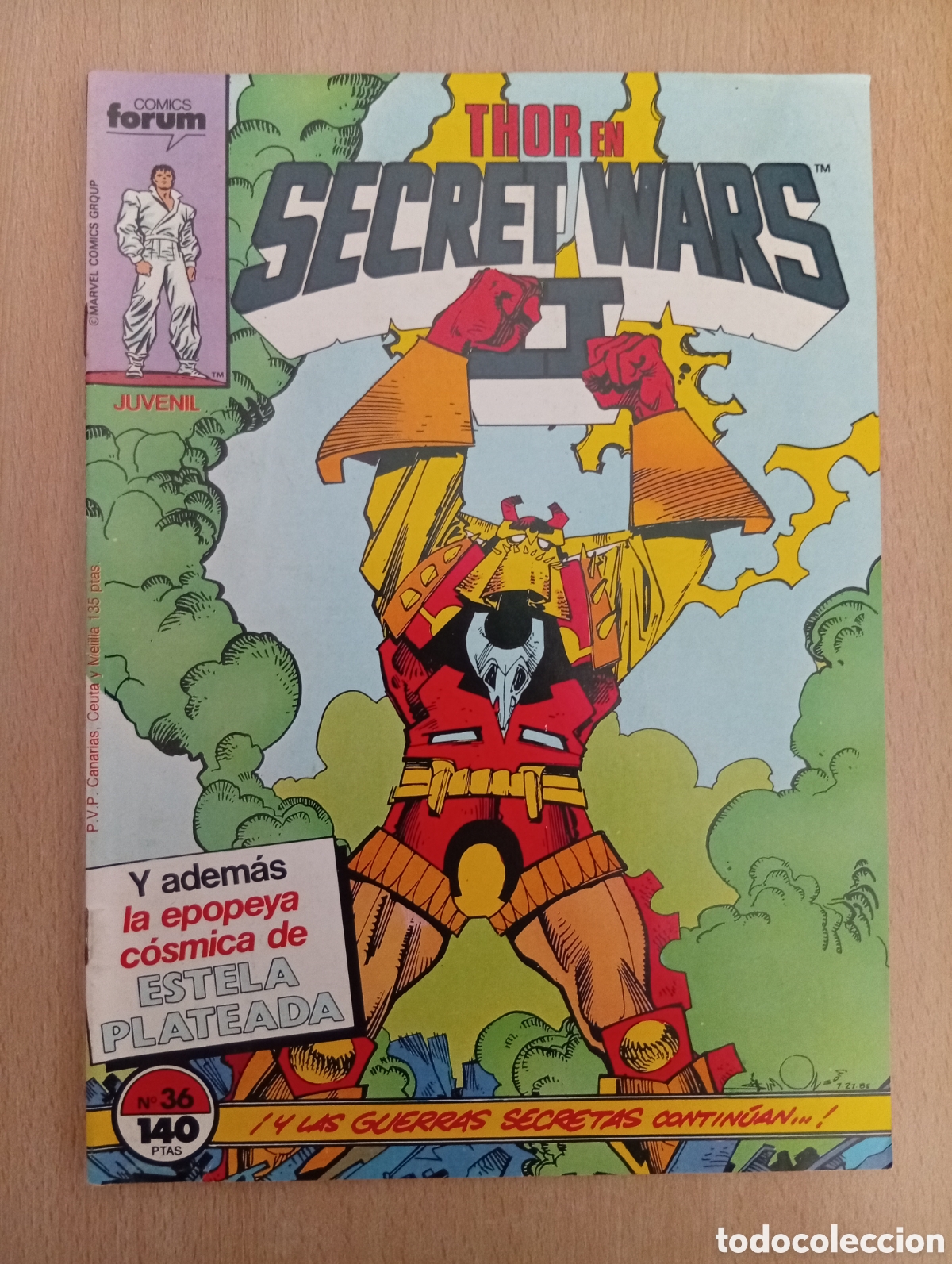 C&oacute;mics: SECRET WARS II. N&ordm; 36-37-38-39-40 - Foto 6