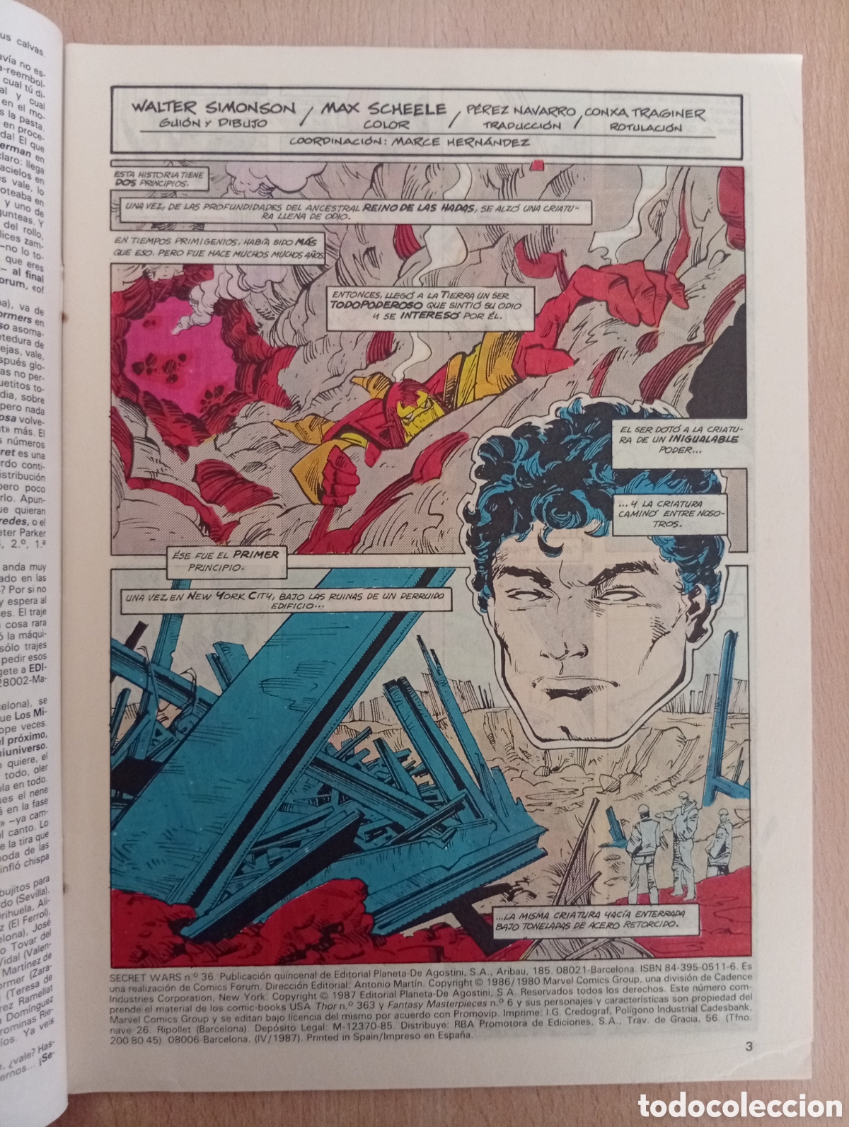 C&oacute;mics: SECRET WARS II. N&ordm; 36-37-38-39-40 - Foto 8
