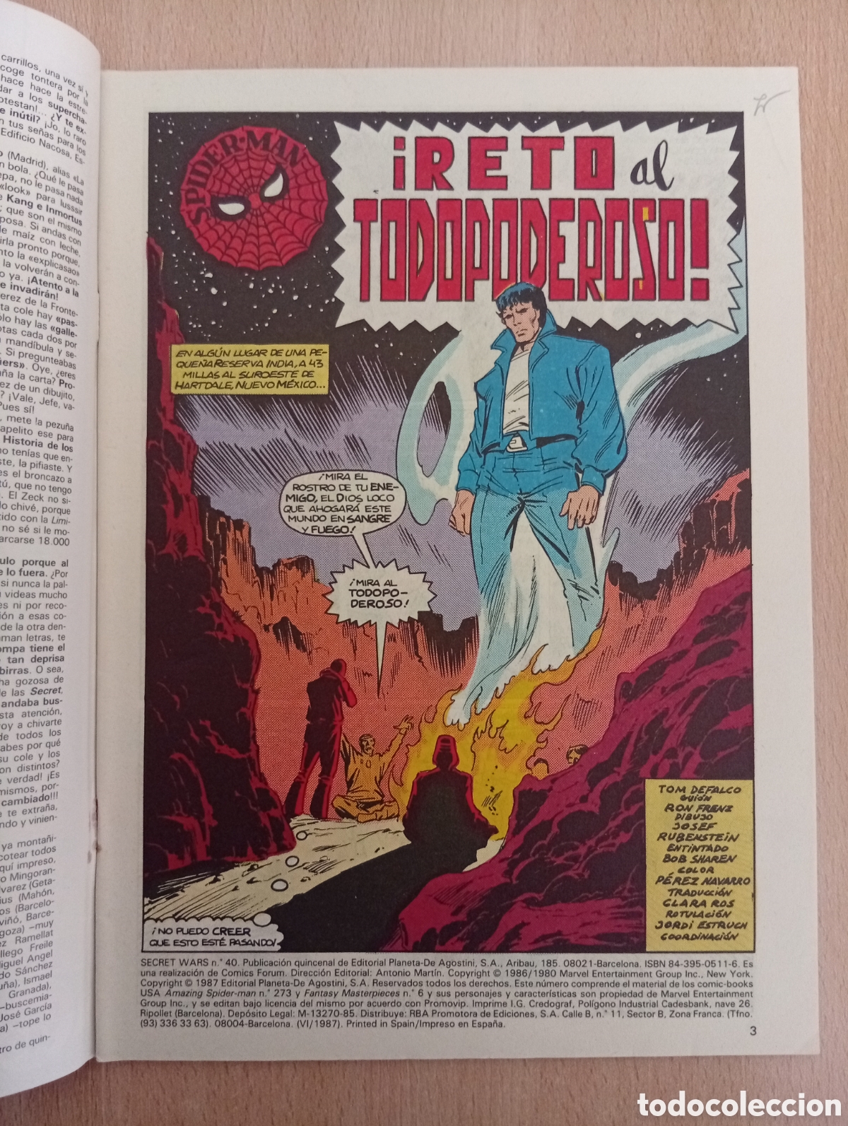 C&oacute;mics: SECRET WARS II. N&ordm; 36-37-38-39-40 - Foto 26