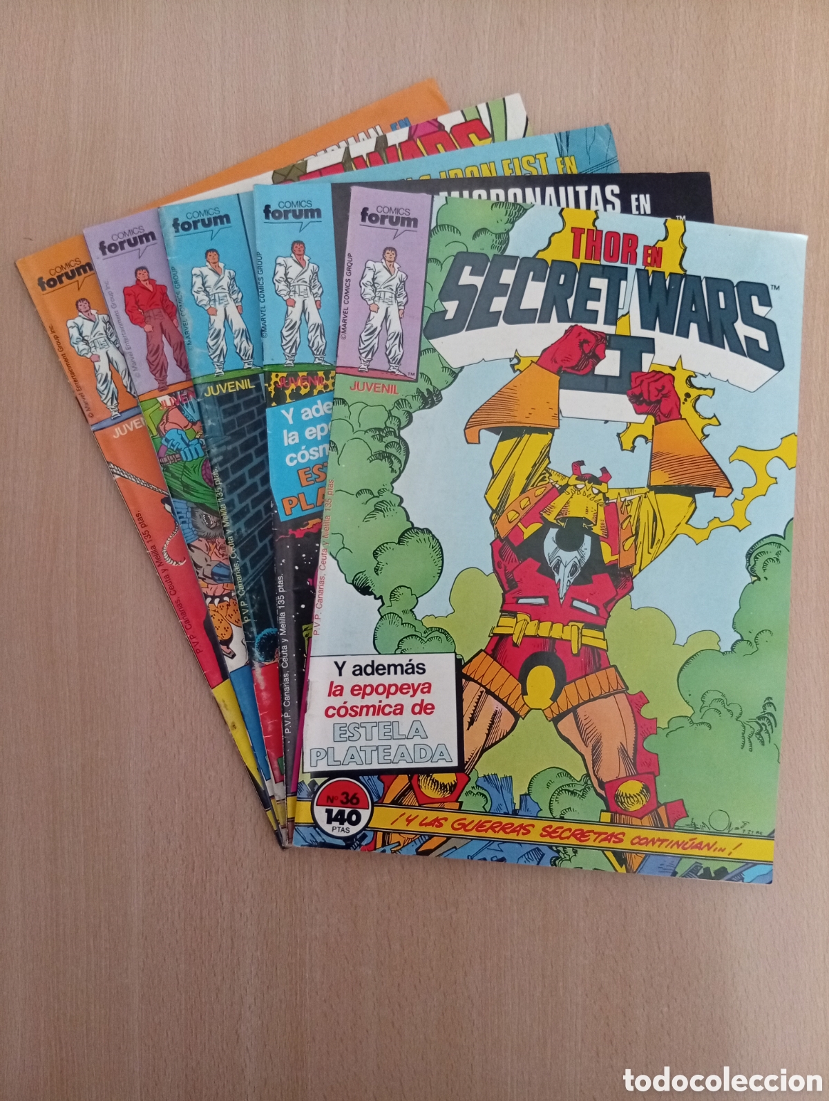 C&oacute;mics: SECRET WARS II. N&ordm; 36-37-38-39-40 - Foto 1