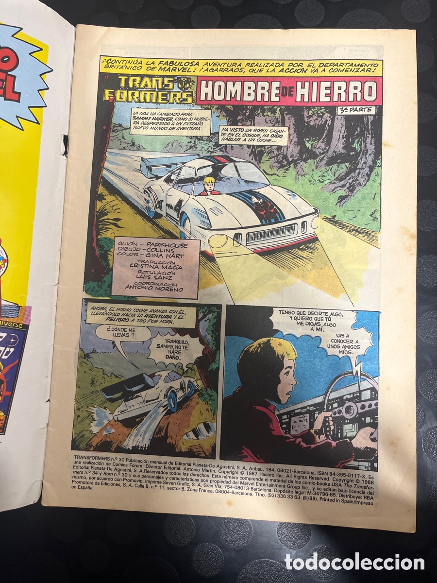 C&oacute;mics: TRANSFORMERS N.30 Y ROM EL CABALLERO DEL ESPACIO ( 1985/1992 ) - Foto 3
