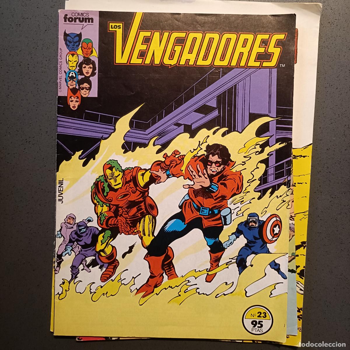 C&oacute;mics: Los Vengadores - n&ordm; 23 - Comics Forum 1984 - Foto 1