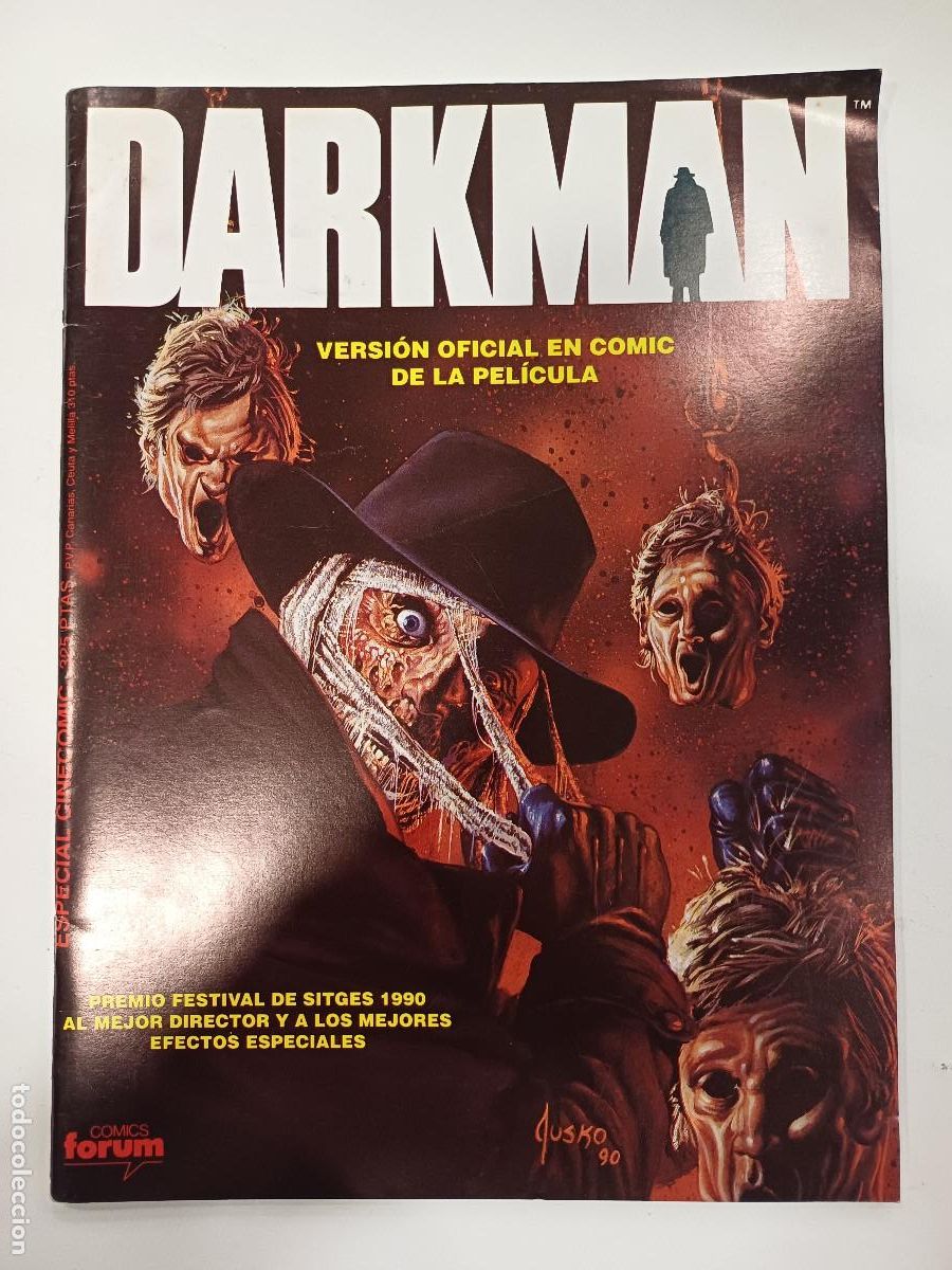 C&oacute;mics: DARKMAN/VERSION OFICIAL EN COMIC DE LA PELICULA. - Foto 1