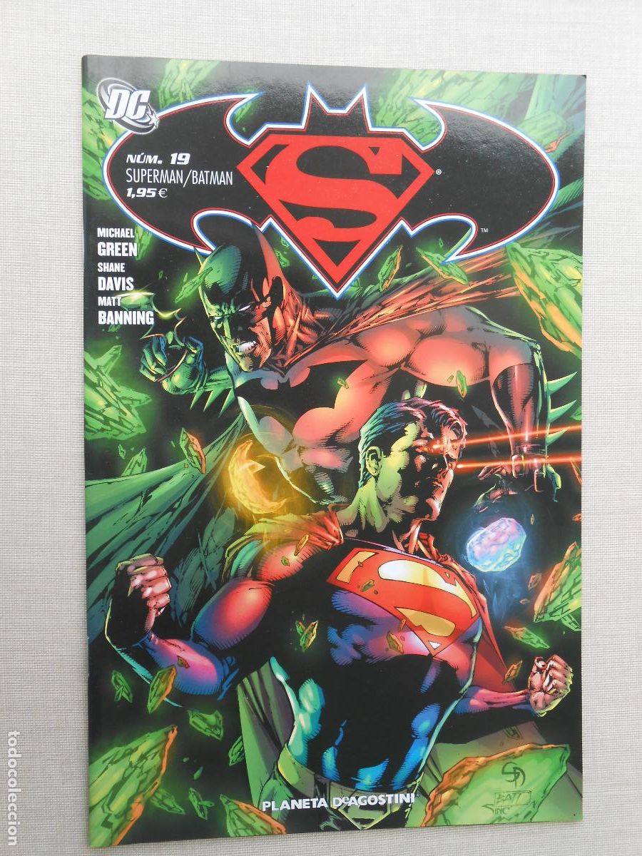 C&oacute;mics: SUPERMAN/BATMAN N&ordm; 19 - DC COMICS - 2008 PLANETA DE AGOSTINI - Foto 1