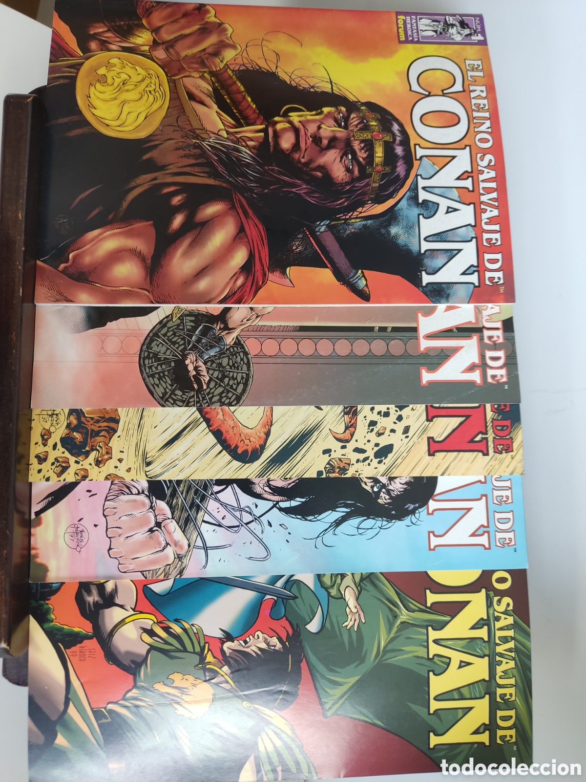 C&oacute;mics: El reino salvaje de Conan. N&uacute;meros 1 a 5 - Foto 1