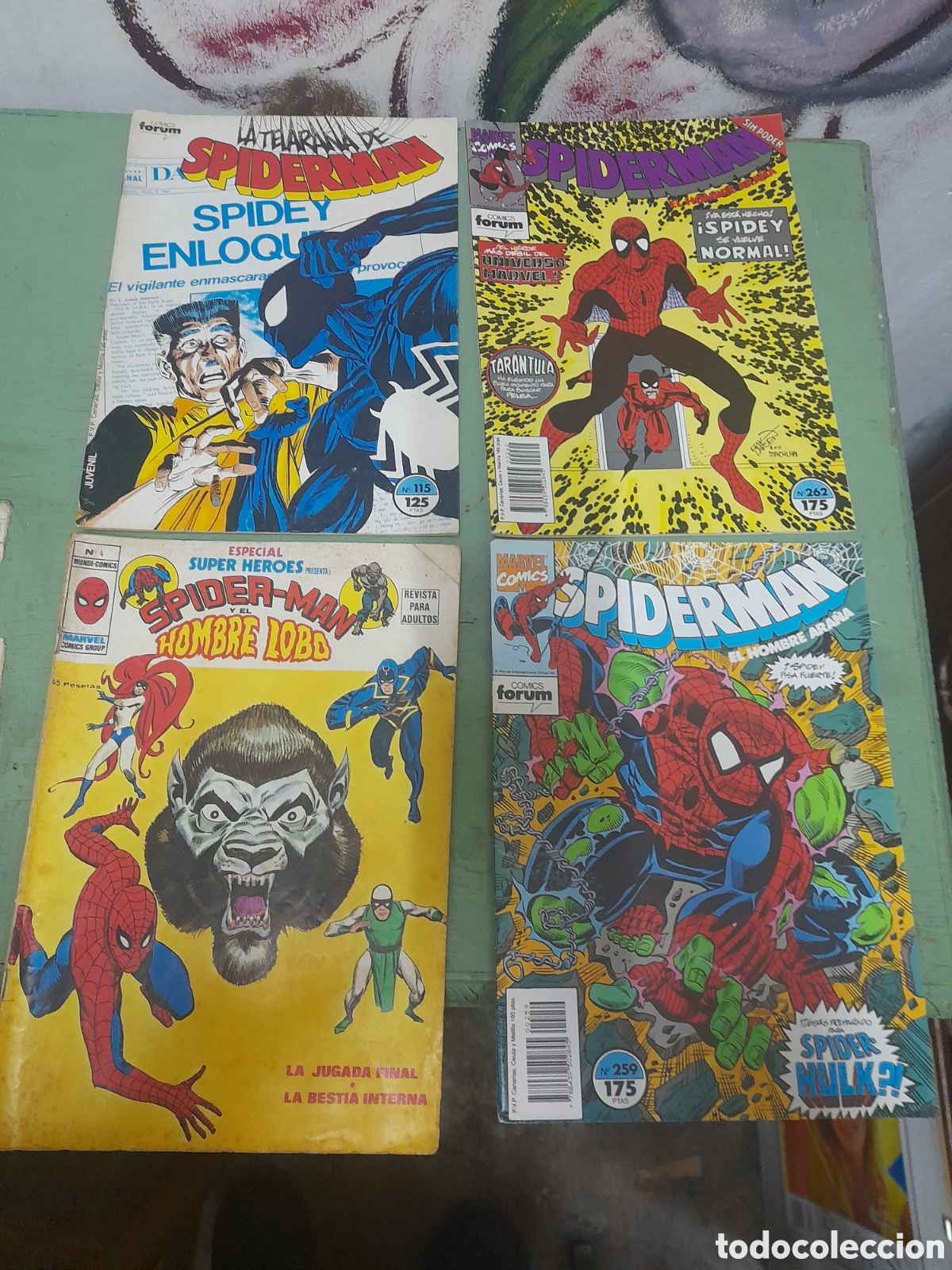 C&oacute;mics: Spiderman n&uacute;meros 4,115,259, y 262 - Foto 1