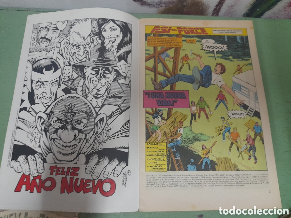 C&oacute;mics: Psi Force n&uacute;mero 11 a&ntilde;o 1987 - Foto 5