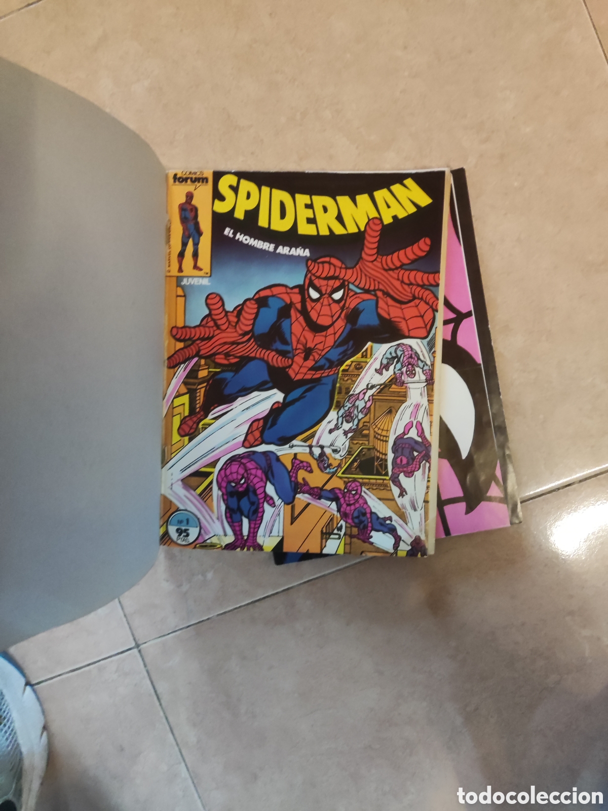 C&oacute;mics: Spiderman 1, 2, 3, 4 y 5 retapado con poster forum - Foto 3