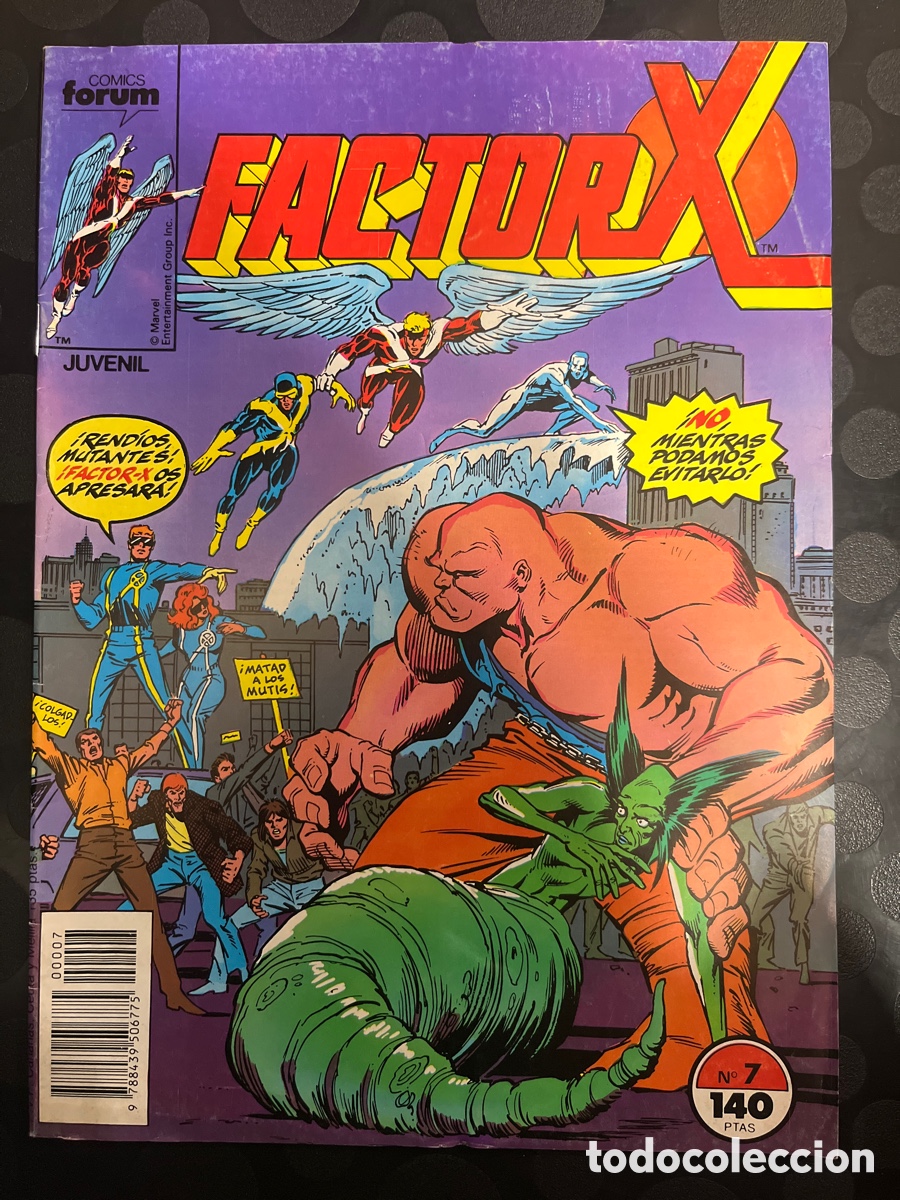 C&oacute;mics: FACTOR X VOL.1 N.7 ROMPAN FILAS ( 1988/1995 ) - Foto 1