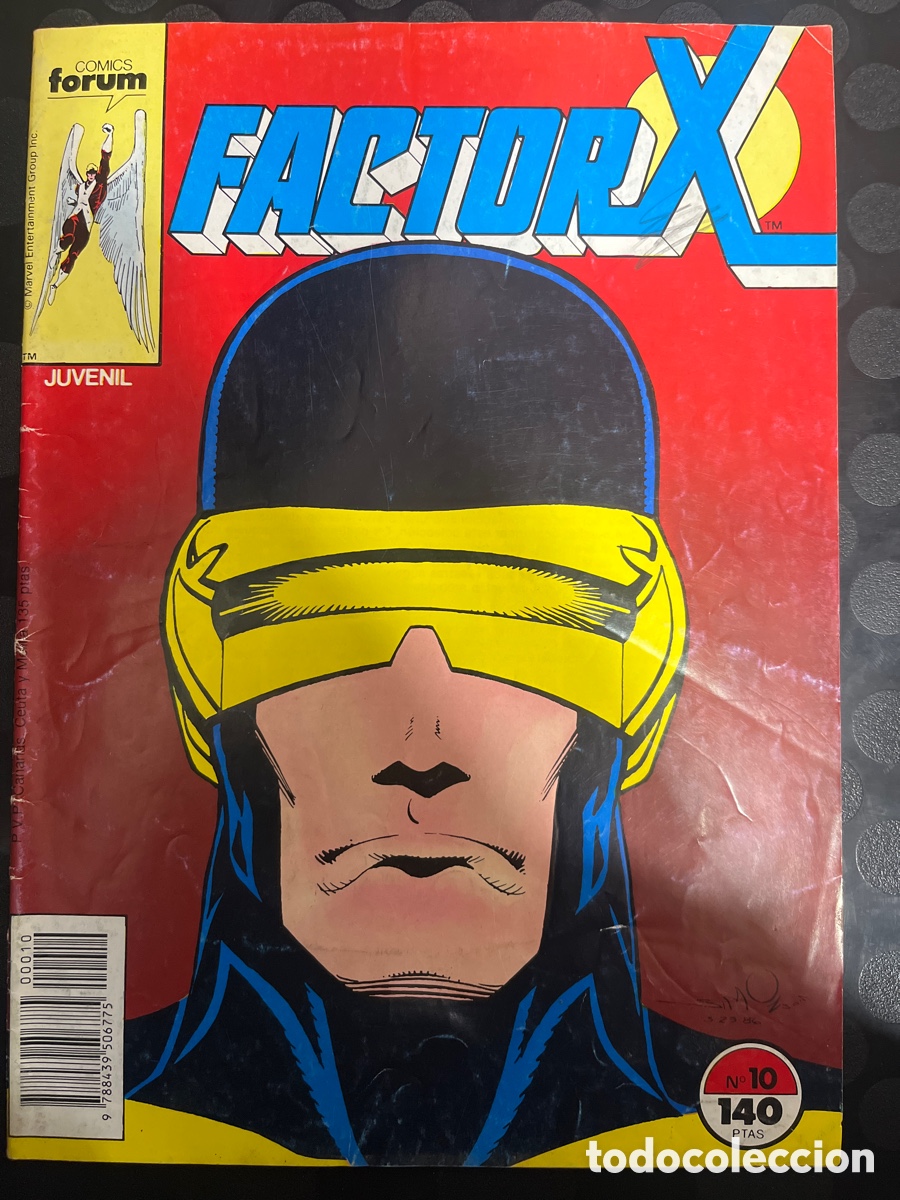 C&oacute;mics: FACTOR X VOL.1 N.10 &Aacute;NGEL CA&Iacute;DO ( 1988/1995 ) - Foto 1