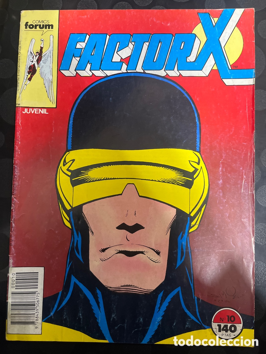 C&oacute;mics: FACTOR X VOL.1 N.10 &Aacute;NGEL CA&Iacute;DO ( 1988/1995 ) - Foto 1