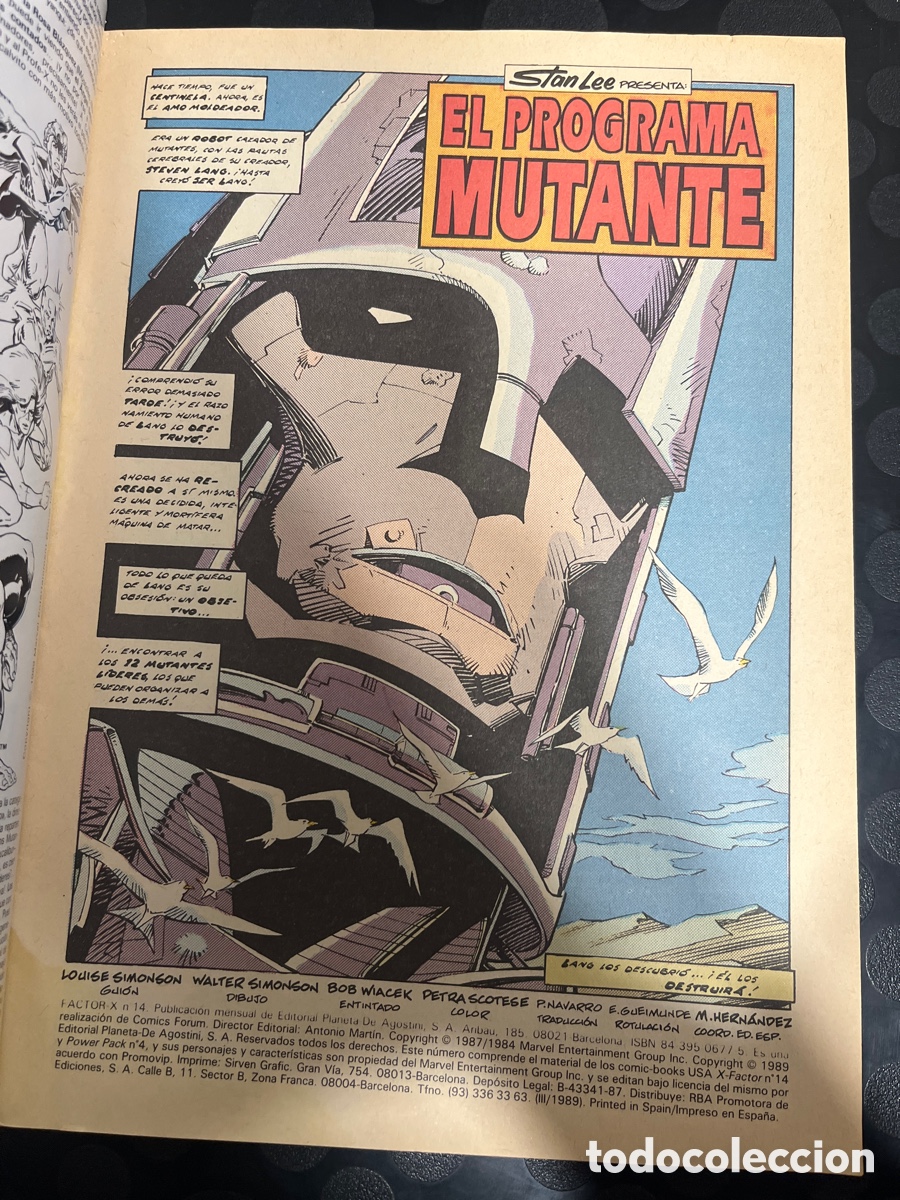 C&oacute;mics: FACTOR X VOL.1 N.14 EL PROGRAMA MUTANTE ( 1988/1995 ) - Foto 4
