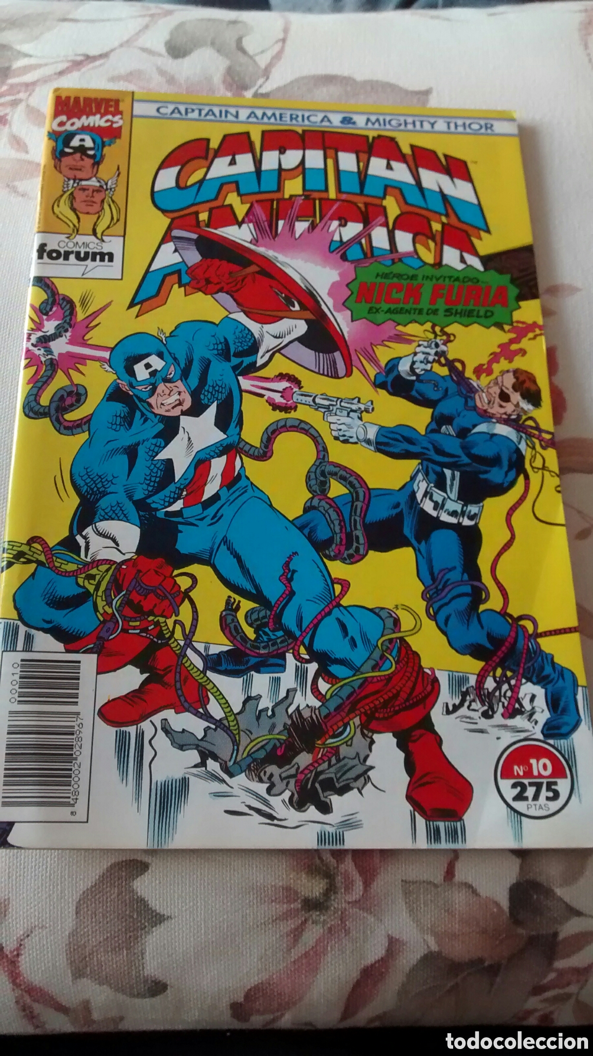 C&oacute;mics: CAPITAN AMERICA (CAPTAIN AMERICA Y MIGHTY THOR, COMIC FORUM N 10, 1993 - Foto 1