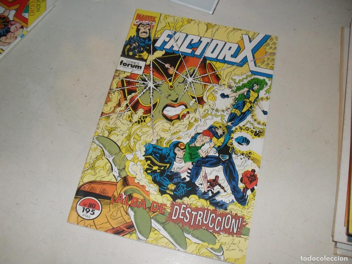 C&oacute;mics: FACTOR X N&ordm; 80 EN EL PRINCIPIO,(DE 94).FORUM,1988 - Foto 1