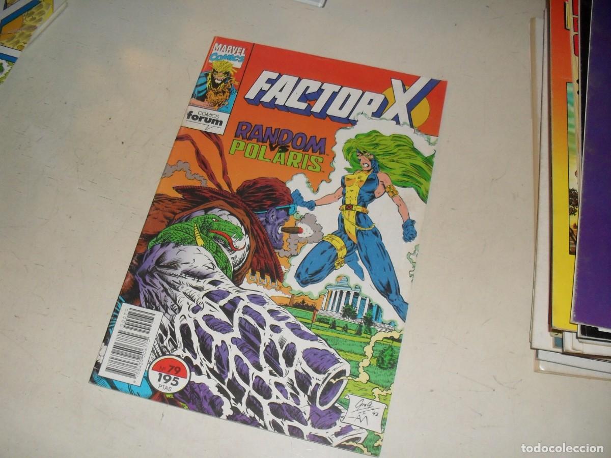 C&oacute;mics: FACTOR X N&ordm; 79 REPULSIONES FATALES,(DE 94).FORUM,1988 - Foto 1