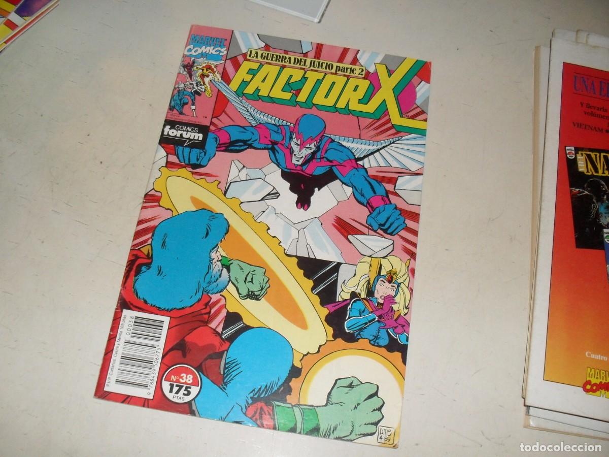 C&oacute;mics: FACTOR X N&ordm; 38 CON COMPLEMENTO DE POWER PACK,(DE 94).FORUM,1988 - Foto 1