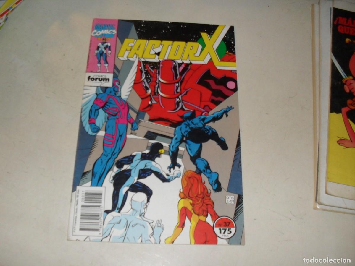 C&oacute;mics: FACTOR X N&ordm; 37 CON COMPLEMENTO DE POWER PACK,(DE 94).FORUM,1988 - Foto 1