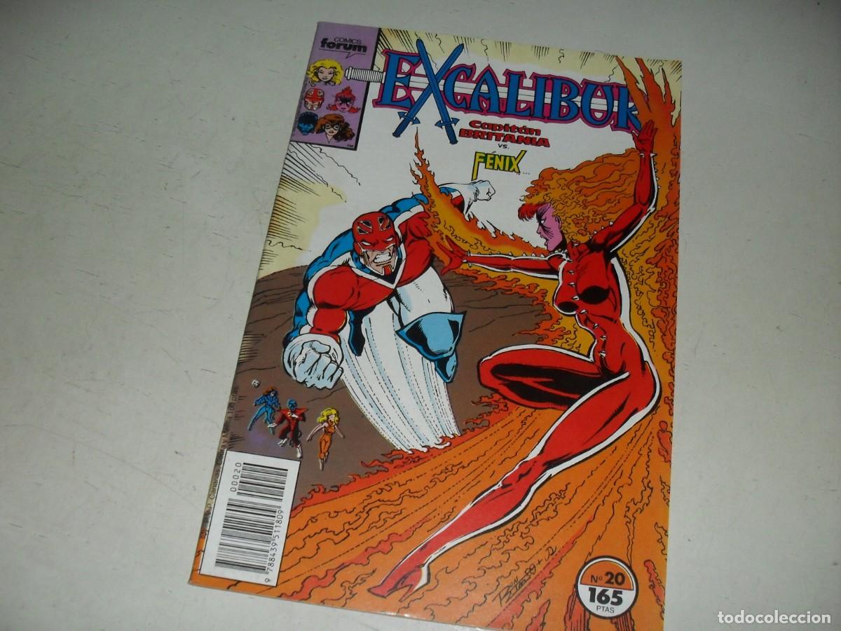 C&oacute;mics: EXCALIBUR N&ordm; 20 EL OJO DEL ESPECTRO,CON KAZAR DE COMPLEMENTO,(DE 80).FORUM,1989 - Foto 1