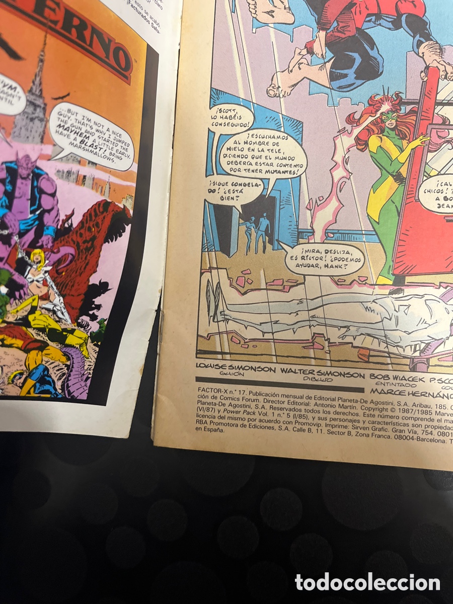 C&oacute;mics: FACTOR X VOL.1 N.17 EL ENEMIGO INTERNO ( 1988/1995 ) - Foto 4