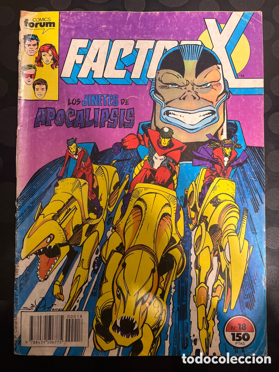 C&oacute;mics: FACTOR X VOL.1 N.18 LOS JINETES DE APOCALIPSIS ( 1988/1995 ) - Foto 1