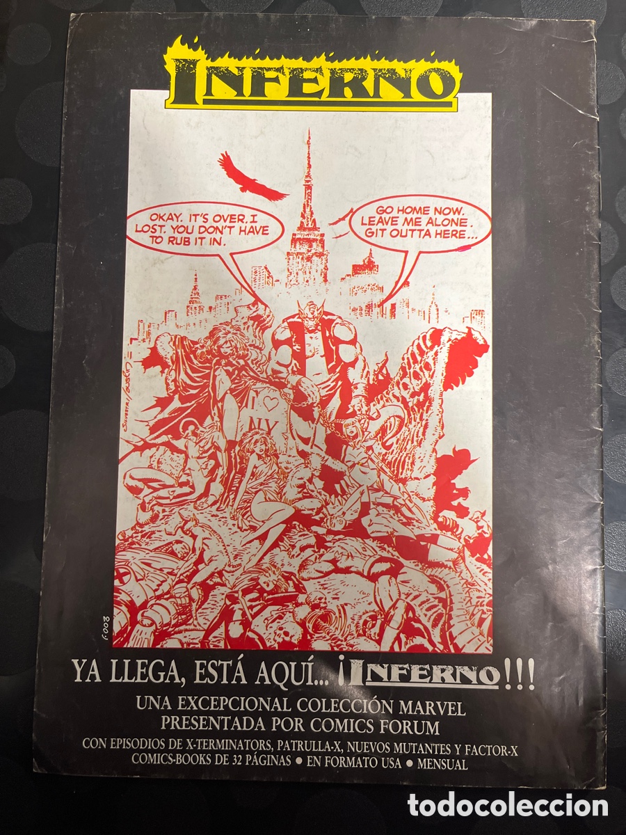 C&oacute;mics: FACTOR X VOL.1 N.20 SI DEBO MORIR ( 1988/1995 ) - Foto 2