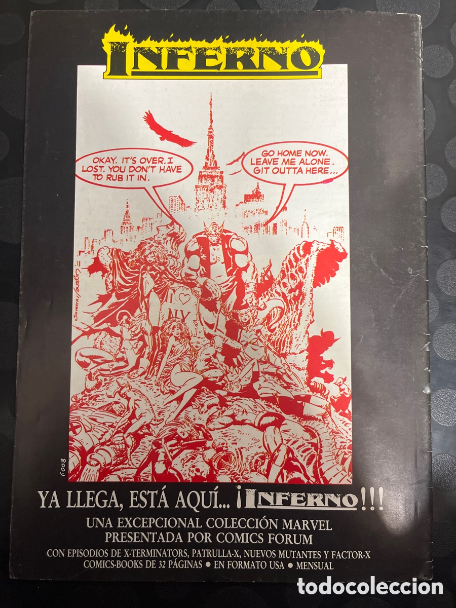 C&oacute;mics: FACTOR X VOL.1 N.20 SI DEBO MORIR ( 1988/1995 ) - Foto 2