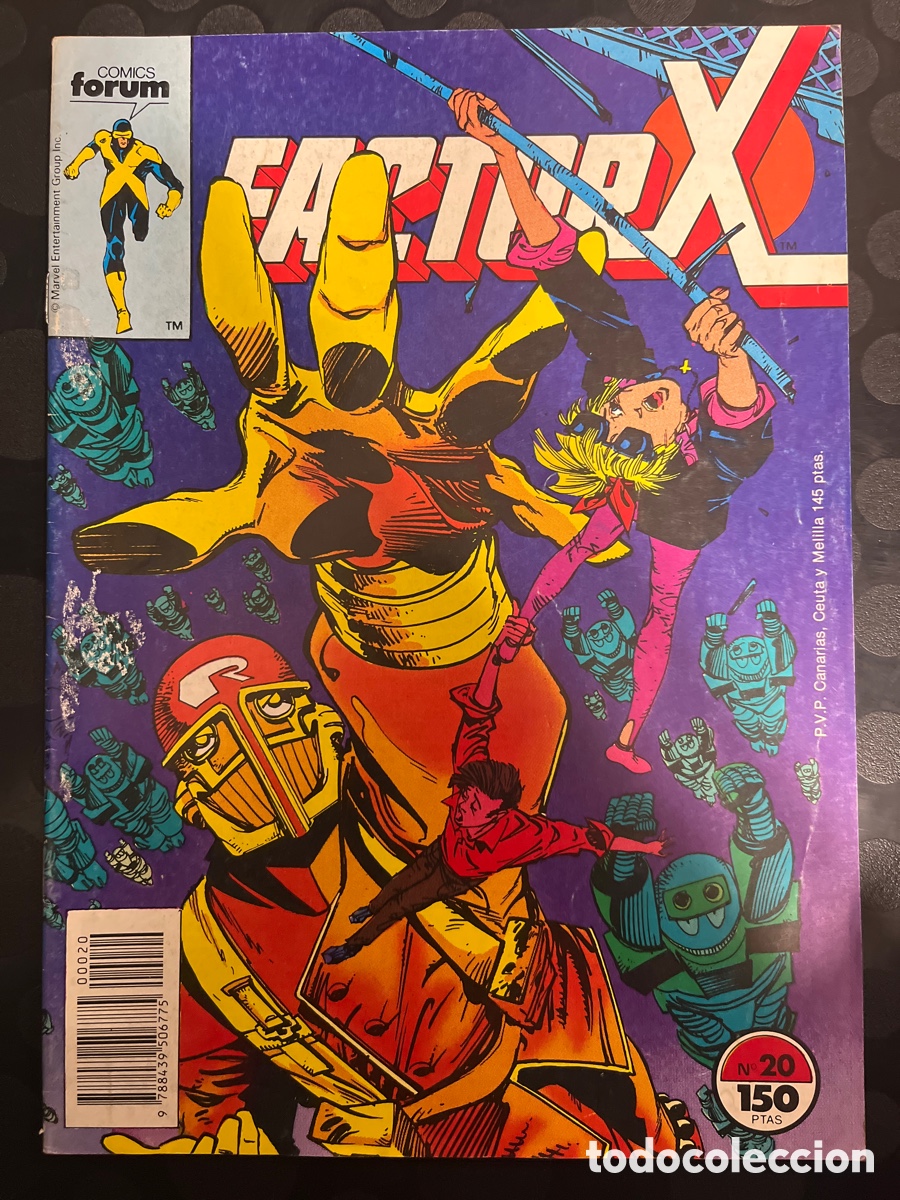 C&oacute;mics: FACTOR X VOL.1 N.20 SI DEBO MORIR ( 1988/1995 ) - Foto 1
