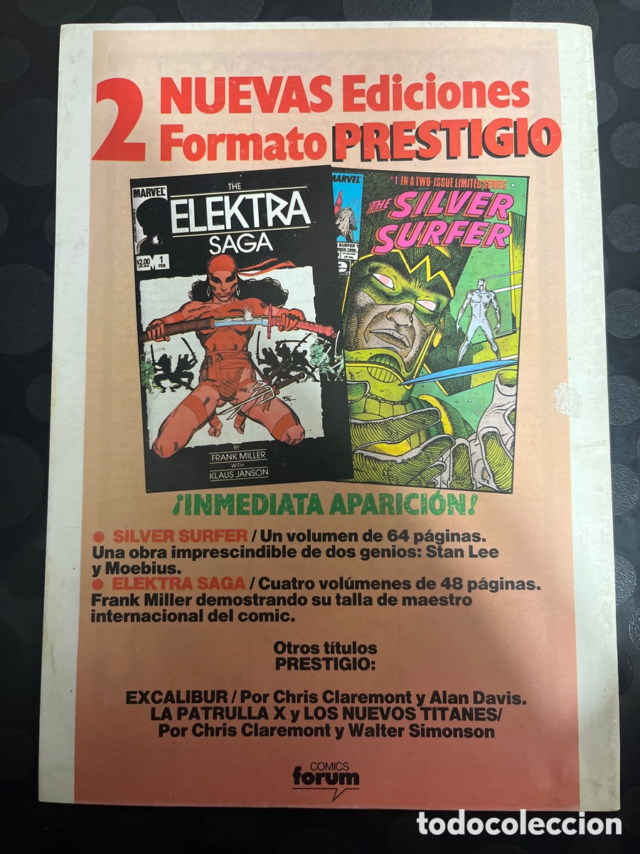 C&oacute;mics: FACTOR X VOL.1 N.24 LA CA&Iacute;DA DE LOS MUTANTES ( 1988/1995 ) - Foto 2