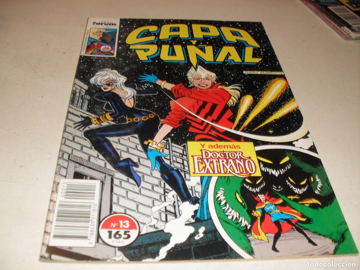 C&oacute;mics: CAPA Y PU&Ntilde;AL N&ordm; 13 CON EL DOCTOR EXTRA&Ntilde;O DE COMPLEMENTO,(DE 23).FORUM,1989 - Foto 1