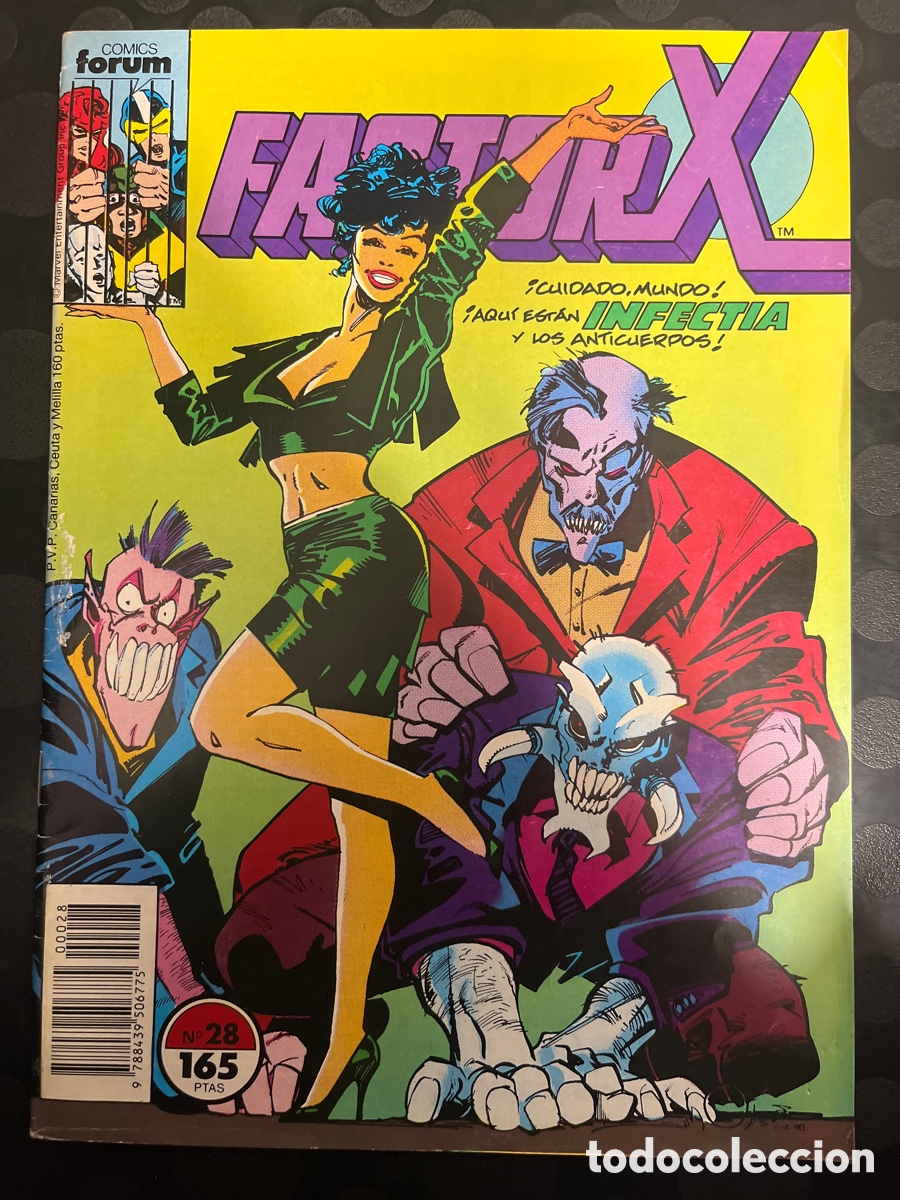C&oacute;mics: FACTOR X VOL.1 N.28 FAMA ( 1988/1995 ) - Foto 1
