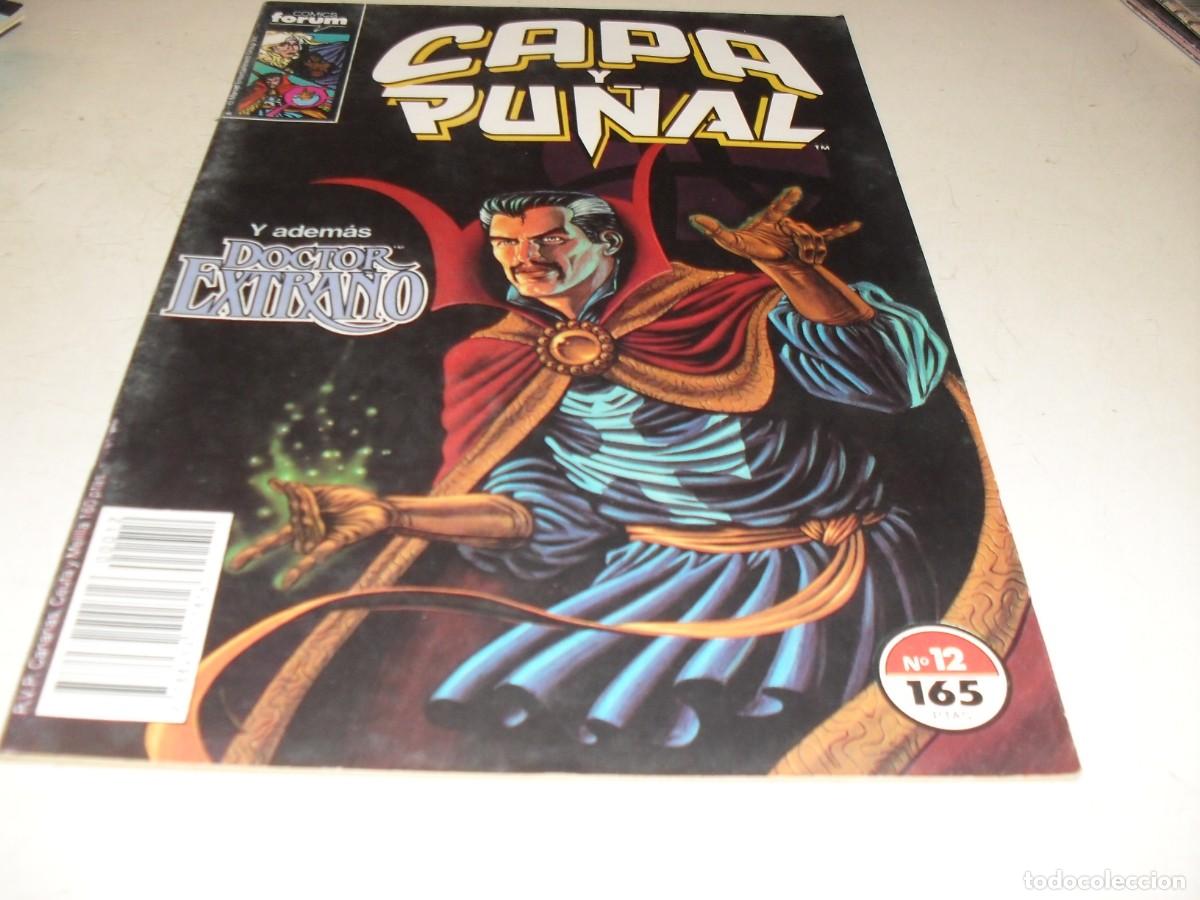 C&oacute;mics: CAPA Y PU&Ntilde;AL N&ordm; 12 CON EL DOCTOR EXTRA&Ntilde;O DE COMPLEMENTO,(DE 23).FORUM,1989 - Foto 1