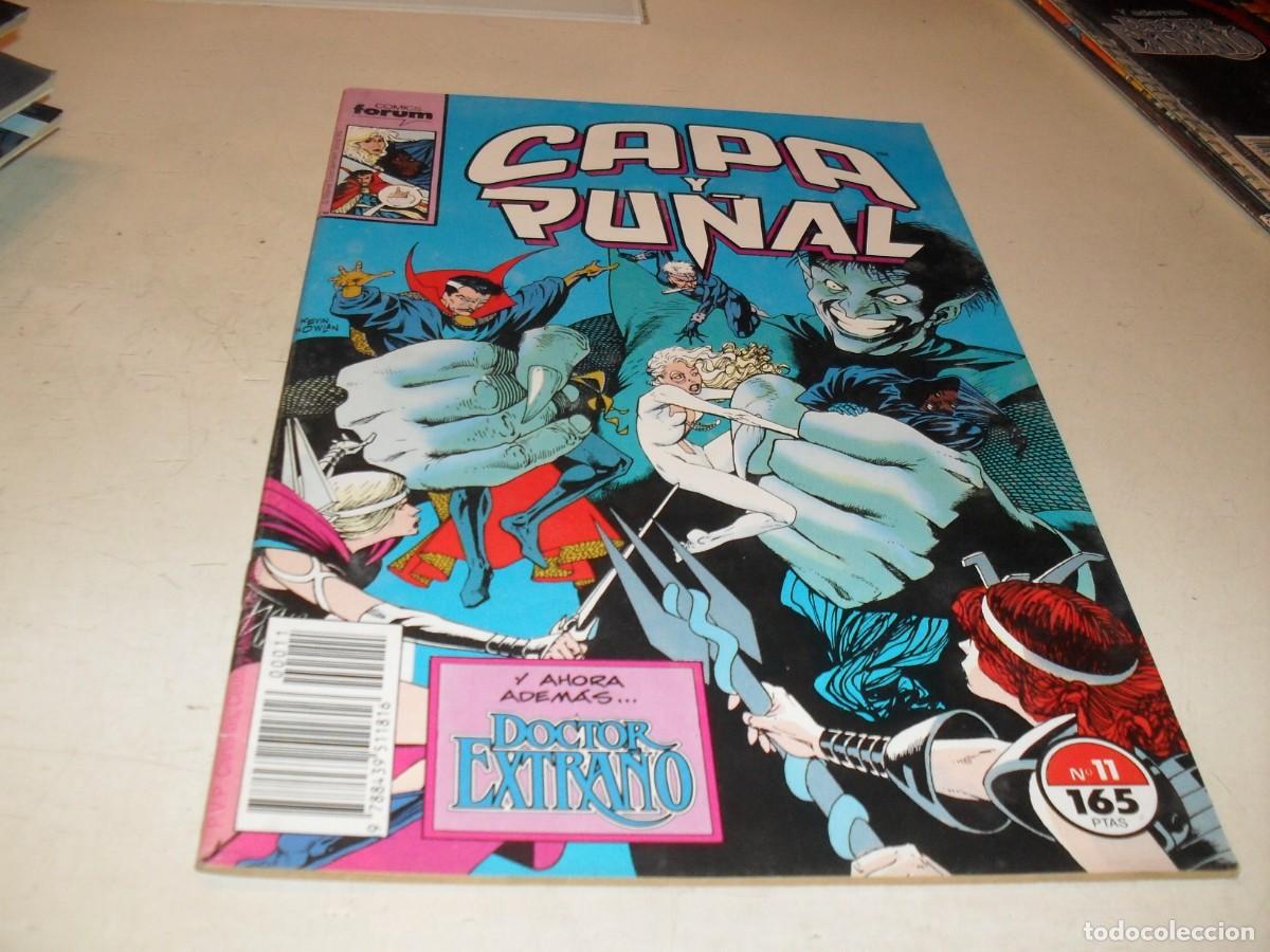 C&oacute;mics: CAPA Y PU&Ntilde;AL N&ordm; 11 CON EL DOCTOR EXTRA&Ntilde;O DE COMPLEMENTO,(DE 23).FORUM,1989 - Foto 1