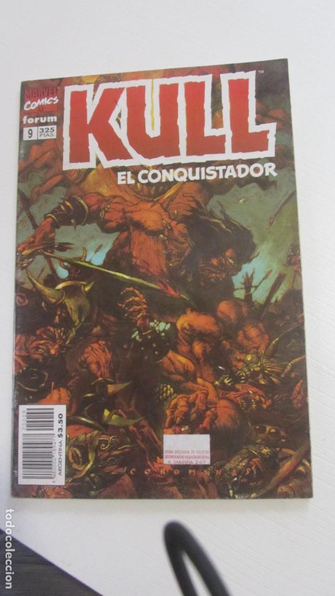 C&oacute;mics: KULL EL CONQUISTADOR - N&ordm; 9 MARVEL FORUM arx8 - Foto 1
