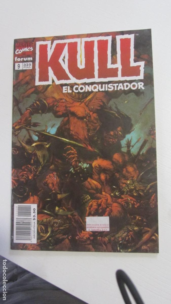 C&oacute;mics: KULL EL CONQUISTADOR - N&ordm; 9 MARVEL FORUM arx8 - Foto 1