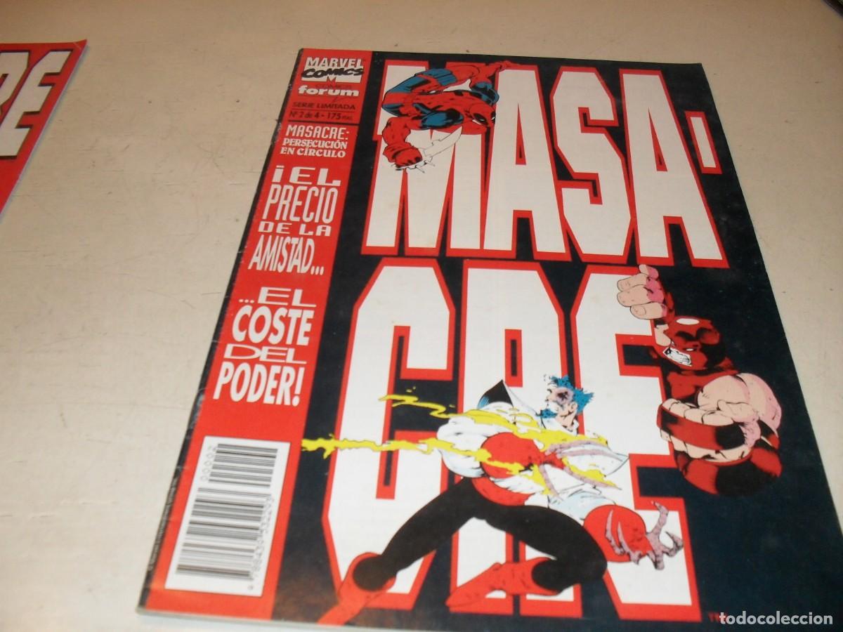 C&oacute;mics: MASACRE N&ordm; 2 PERSECUCION EN EL CIRCULO 2,(MINISERIE DE 4).FORUM,1994 - Foto 1
