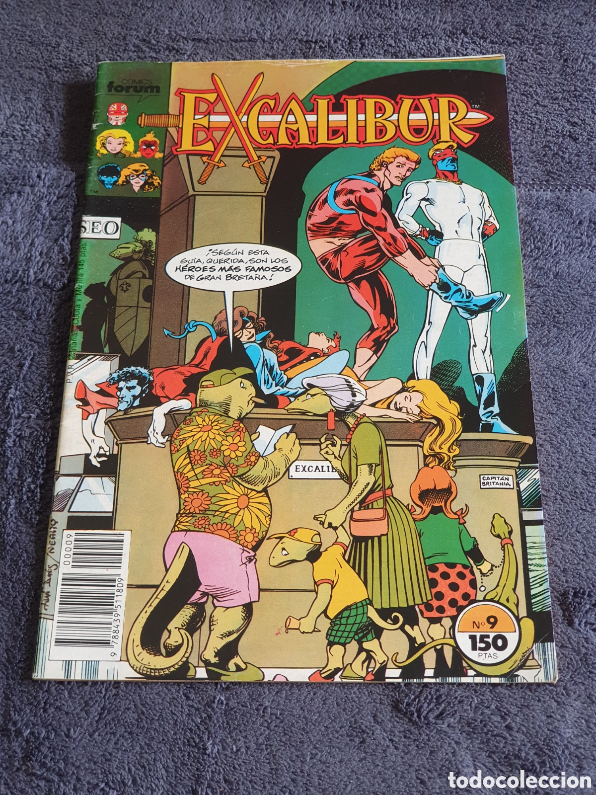 C&oacute;mics: L10. Excalibur, N.&deg;9 - La Espada De Doble Filo. - Foto 1